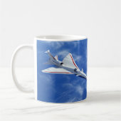 X-59 Billigflugzeuge mit Sonderraumflugzeug Kaffeetasse (Links)
