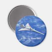 X-59 Billigflugzeuge mit Sonderraumflugzeug Magnet (Vorderseite/Rückseite)