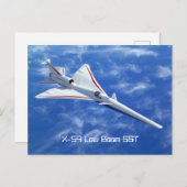 X-59 Billigflugzeuge mit Sonderraumflugzeug Postkarte (Vorne/Hinten)