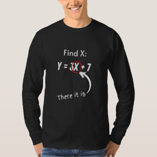 X Algebra suchen T-Shirt