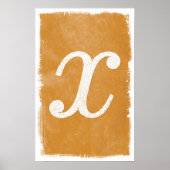 X art - Math Posters Poster (Vorne)