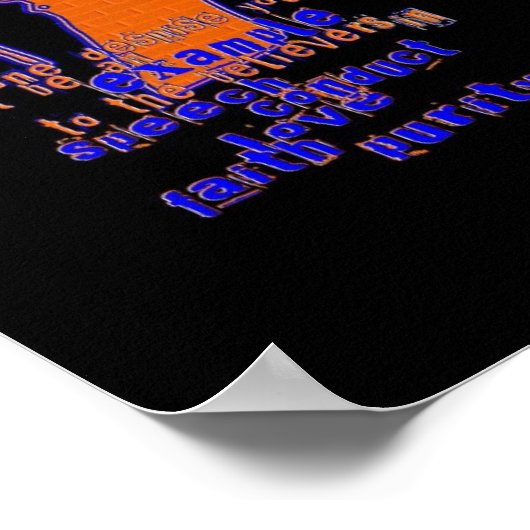 X-Beispiel-Poster Poster (Ecke)