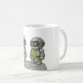 X Bots auf dem Felsen Kaffeetasse (VorderseiteRechts)