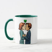 X-Dateien-Liebe Tasse (Links)