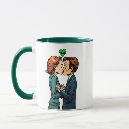 X-Dateien-Liebe Tasse (Links)