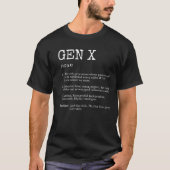 X-Definitionsmerkmale der Sonnenzeit T-Shirt (Vorderseite)