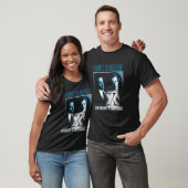 X-Files blau weiß T-Shirt (Unisex)