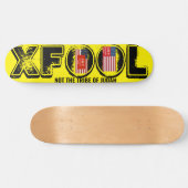 X FOOL Skateboard (Horizontal)