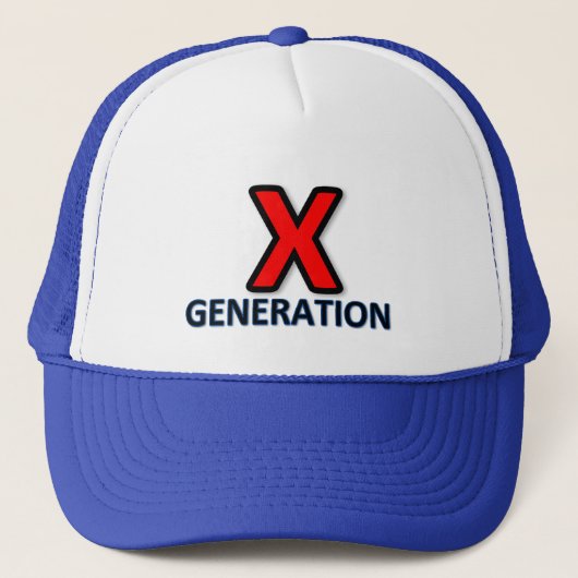 X Generation Hat Truckerkappe (Vorderseite)