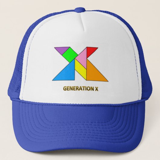 X Generation Hat Truckerkappe (Vorderseite)