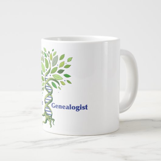 X-große Genealogistische Tasse (Vorderseite Rechts)