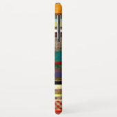 X Grungy Strip Art Case-Mate iPhone Hülle (Hinten/Links)
