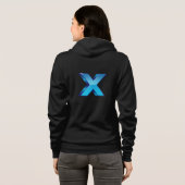 X HOODIE (Schwarz voll)