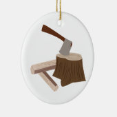 x in Stump Keramik Ornament (Rechts)