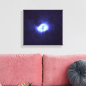 X in Whirlpool Galaxy M51 Leinwanddruck (Insitu (Wohnzimmer))