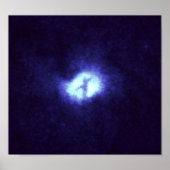 X in Whirlpool Galaxy M51 Poster (Vorne)