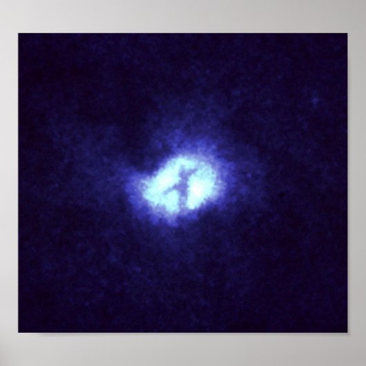 X in Whirlpool Galaxy M51 Poster (Vorne)
