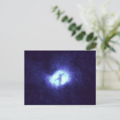 X in Whirlpool Galaxy M51 Postkarte (Stehend Vorderseite)