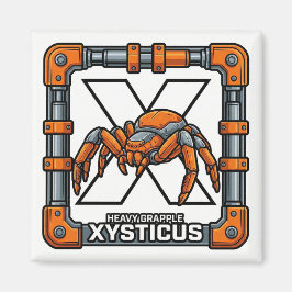 X is for Xysticus (Crab Spider) – GTA Style ABC Magnet