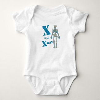 X ist für Röntgenstrahl-Radiologie, Baby Strampler