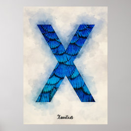 X ist für Xantus Poster