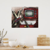 X ist unbekannt poster (Küche)