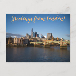 X.ITINERARE: Grüße aus London! Postkarte