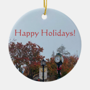 X.ITINERARIEN: Happy Holidays! Keramik Ornament