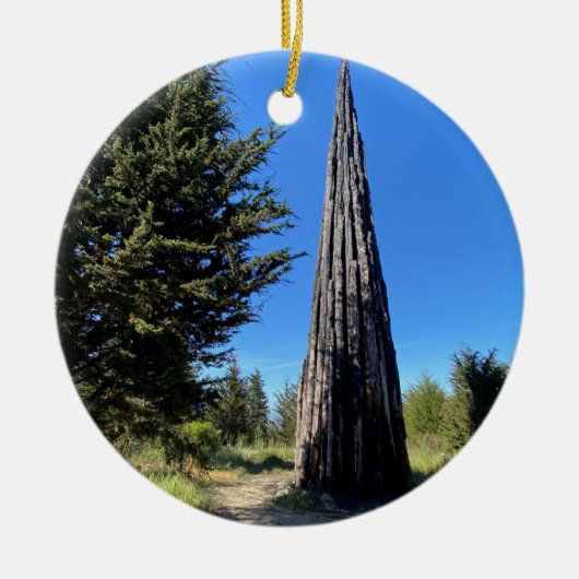 X.ITINERARIEN: KUNST GEHT NICHT AUF KERAMIK ORNAMENT (Vorne)