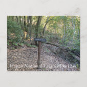 X.ITINERARIEN: Nationale Wanderung Postkarte (Vorderseite)