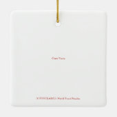 X.ITINERARIEN: Riesenapfel Keramikornament (Rückseite)