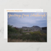 X.ITINERARIES: Greetings from Edinburgh! Postkarte (Vorne/Hinten)