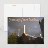 X.ITINERARIES: Grüße aus London! Postkarte (Vorne/Hinten)
