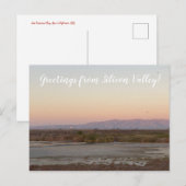 X.ITINERARIES: Grüße aus Silicon Valley! Post Postkarte (Vorne/Hinten)