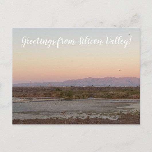 X.ITINERARIES: Grüße aus Silicon Valley! Post Postkarte (Vorderseite)