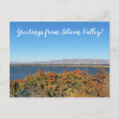 X.ITINERARIES: Grüße aus Silicon Valley! Postkarte (Vorderseite)