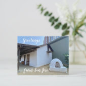X.ITINERARIES: Grüße von San Jose! Postkarte (Stehend Vorderseite)