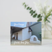 X.ITINERARIES: Grüße von San Jose! Postkarte (Stehend Vorderseite)