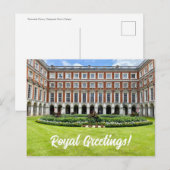 X.ITINERARIES: Königliche Grüße! Postkarte (Vorne/Hinten)