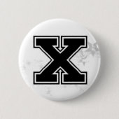 X Knopf Button (Vorderseite)