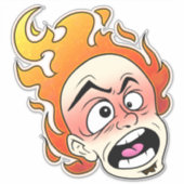 X-Large 14" x 14" Vinyl Stickers nach Maß geschnit Aufkleber (Vorderseite)