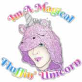 X-Large 14" x 14" Vinyl Stickers nach Maß geschnit Aufkleber (Vorderseite)