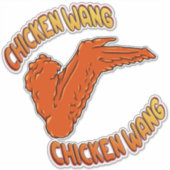 X-Large 14" x 14" Vinyl Stickers nach Maß geschnit Aufkleber (Vorderseite)