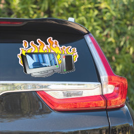 X-Large 14" x 14" Vinyl Stickers nach Maß geschnit Aufkleber