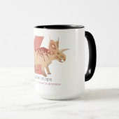 X like Xenoceratops Mug Tasse (VorderseiteRechts)
