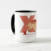 X like Xenoceratops Mug Tasse (Vorderseite Links)
