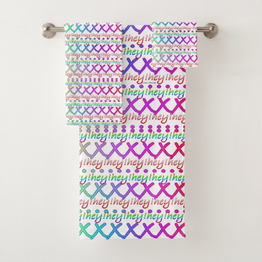 X Logo-Geschenk Badhandtuch Set (Insitu)