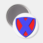 X MAGNET (Vorderseite/Rückseite)