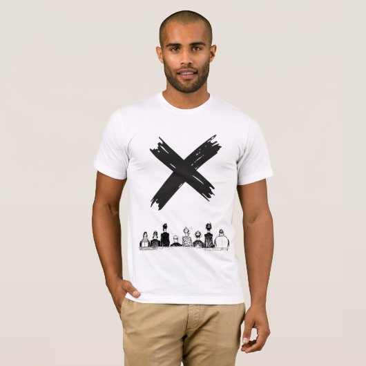 X Mark Statement T-Shirt (Vorne ganz)