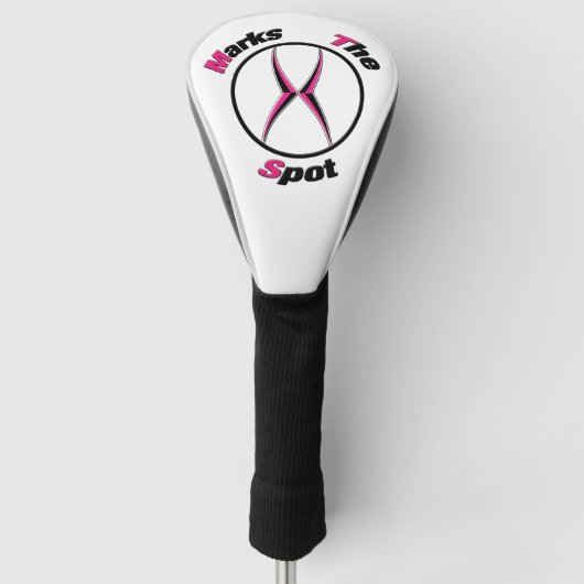 X markiert den Punkt Golf Headcover (Vorderseite)
